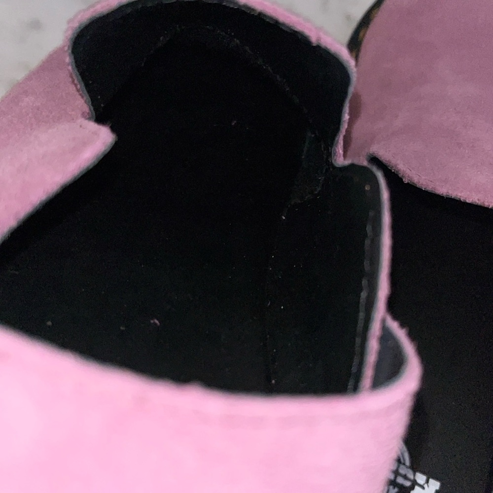 Dr Martens Zebzag Suede Slingback Platform Mule size 10 NEW - Picture 14 of 15
